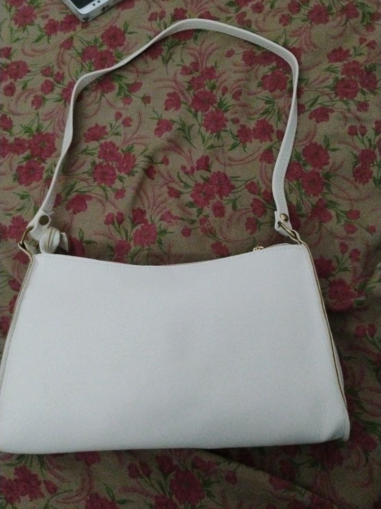 White Sling Bag