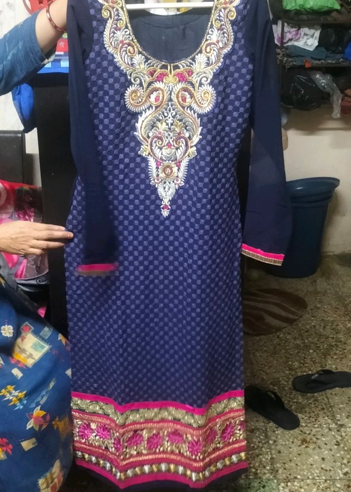 Kurti Chudidar & Dupatta