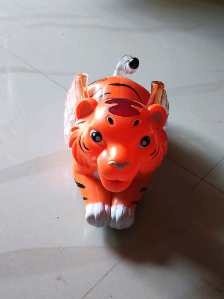 Kids Tiger Toy With Light And Music