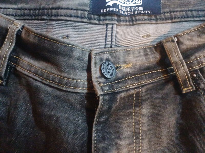 SUPERDRY Denim Jeans With Six Pokets