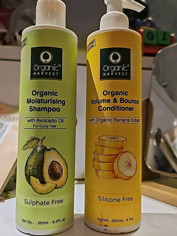 Organic Harvest Shampoo And Conditioner