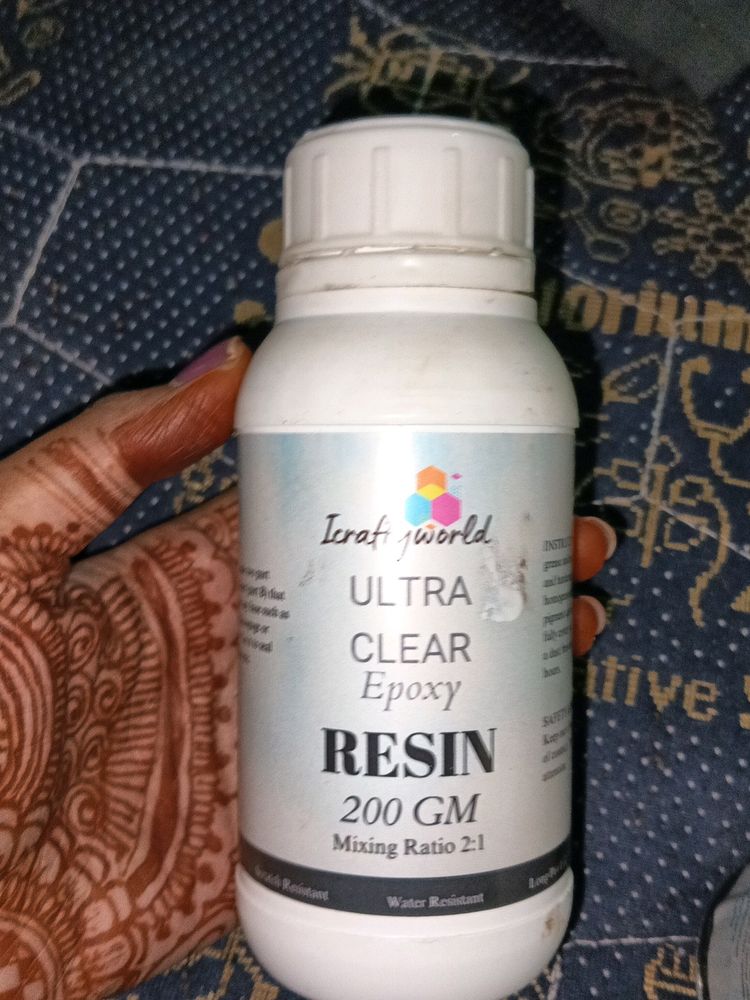 Resin Ultra Clear Epoxy 200GM