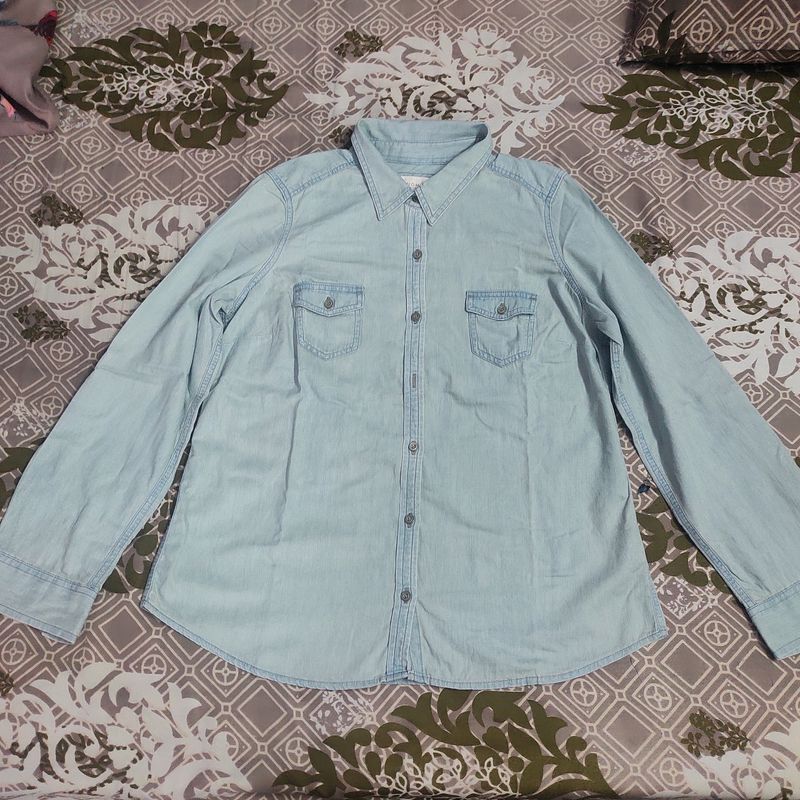 Sonoma Oversized Denim Shirt