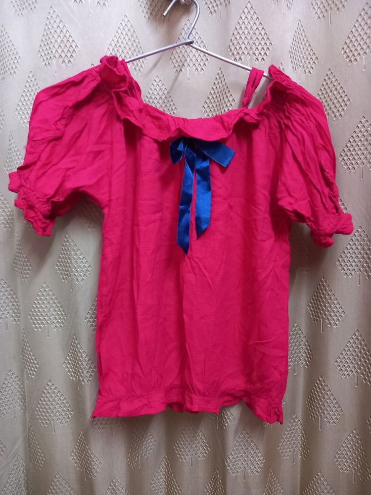 Pink Top For Girls