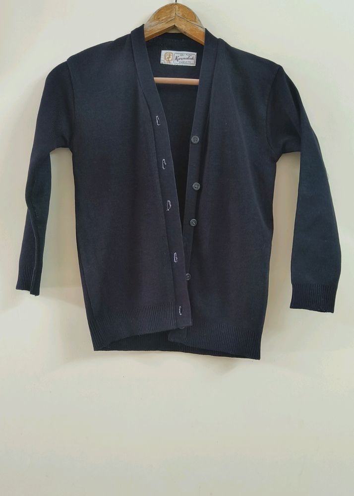 Essential Black Cardigan