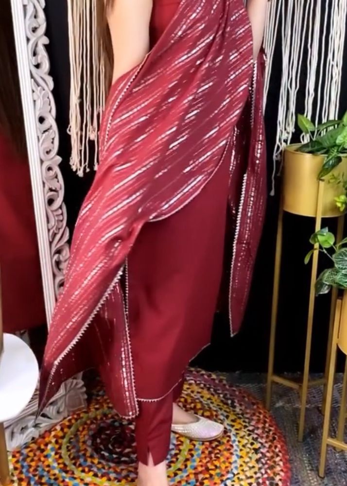 Suit With Dupatta