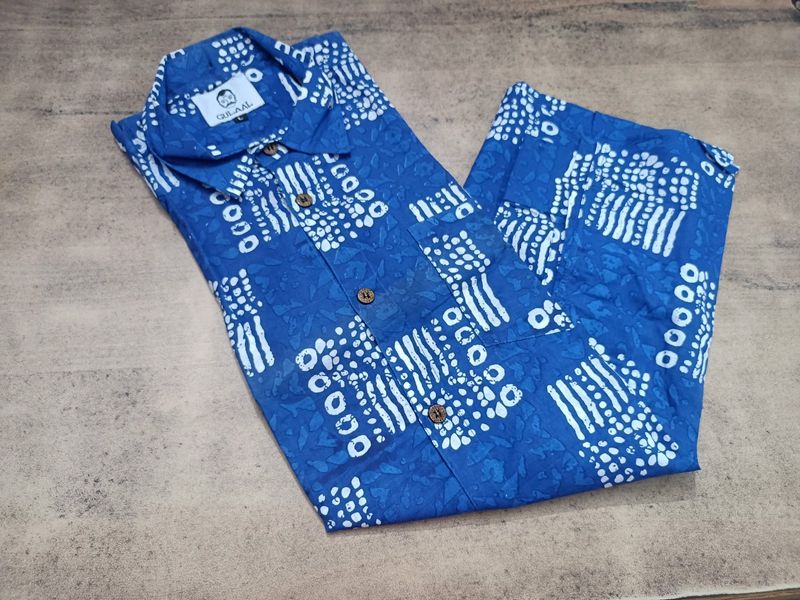 Sanganeri Shirt For Boys