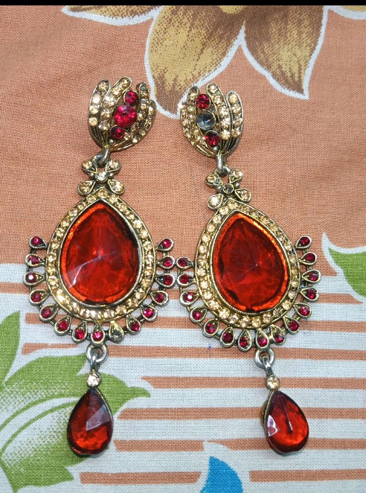 Red Earrings