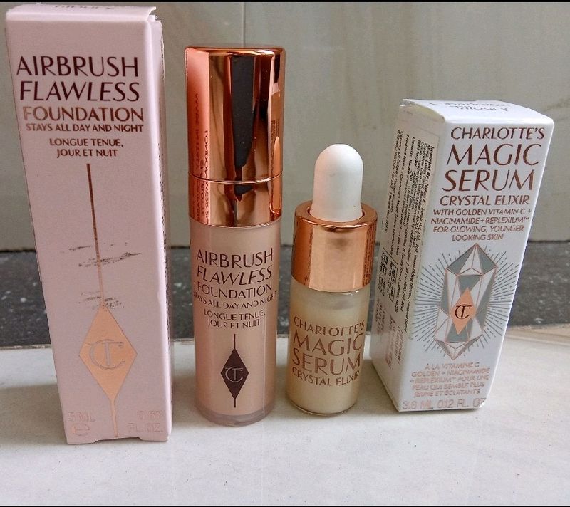 Combo Charlotte Tilbury Foundation & serum