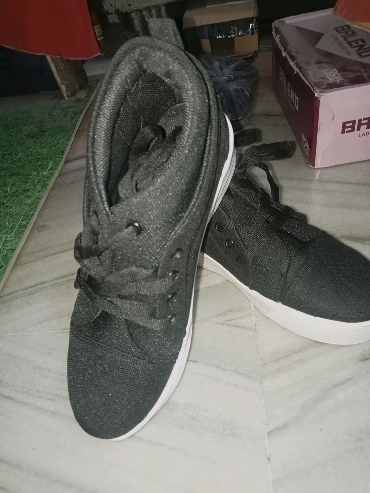 New Black Shoes