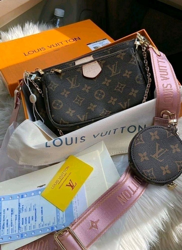 🆕️🔥LV Pochette Sling Bag / Set Of 3