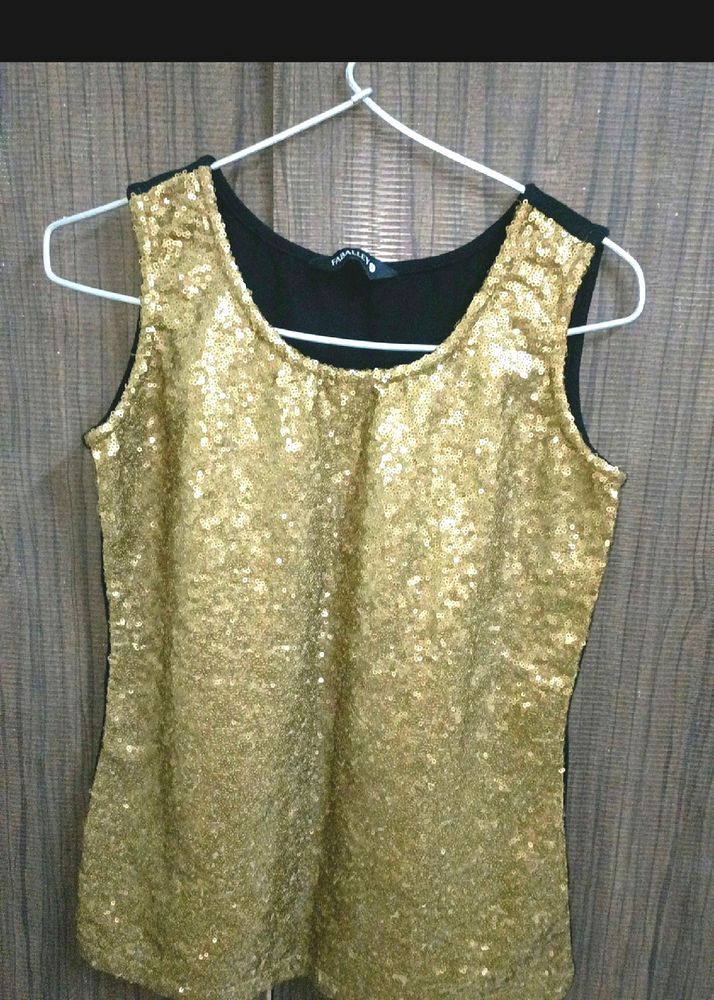 Faballey Sequin Top