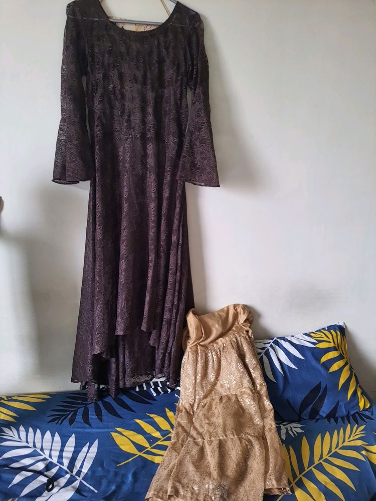 Net Kurta And Garara