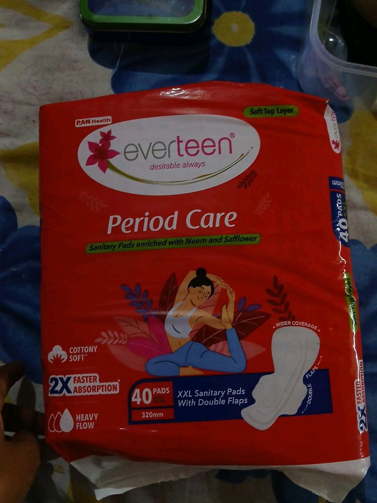 Everteen Sanitary Pads With Neem And Safflower