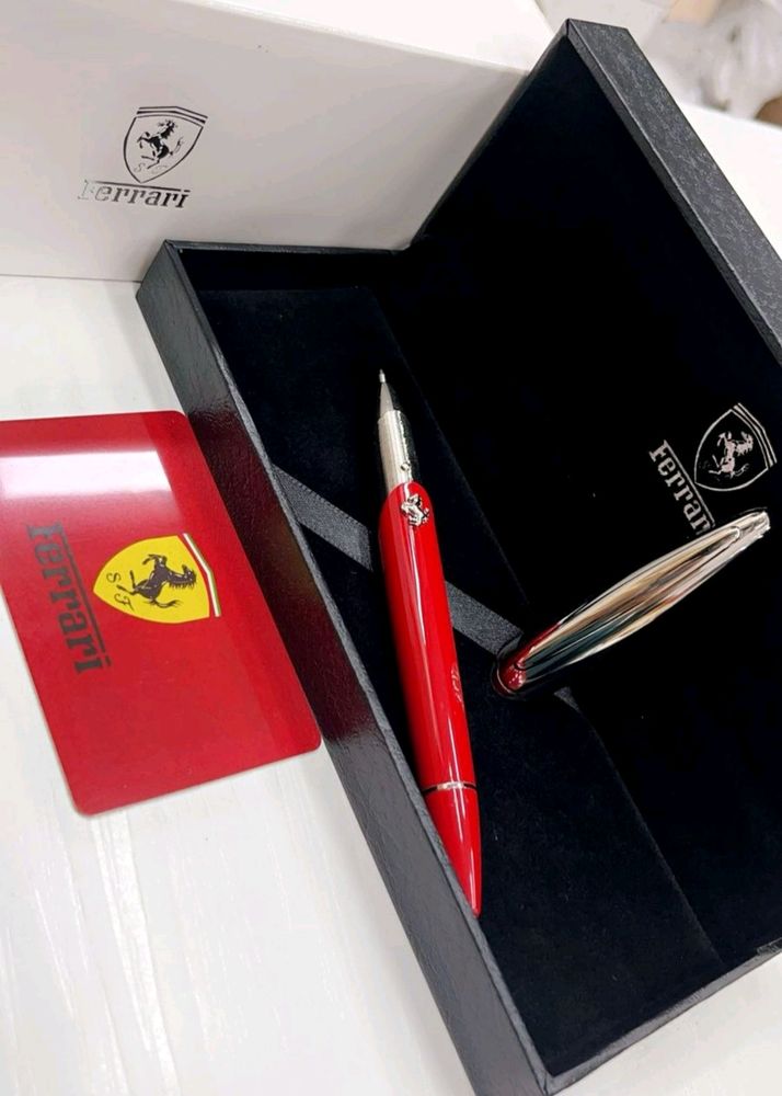 Ferrari Pen Red Colour