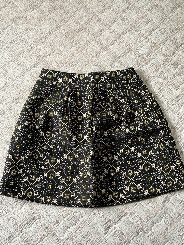 NEW JACQUARD TEXTURED PARTY SKIRT