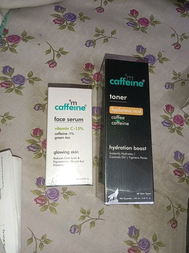 Mcaffeine Face Toner And Serum