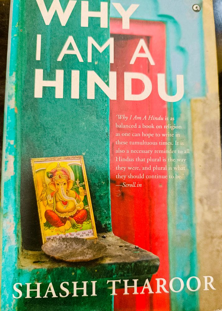 Why I Am Hindu- Written By Shashi Tharoor