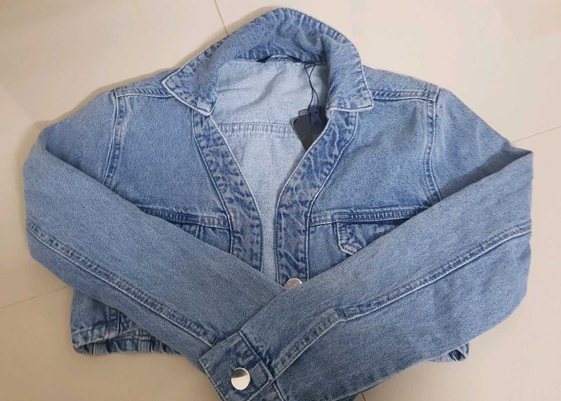 Denim Jacket and Shorts