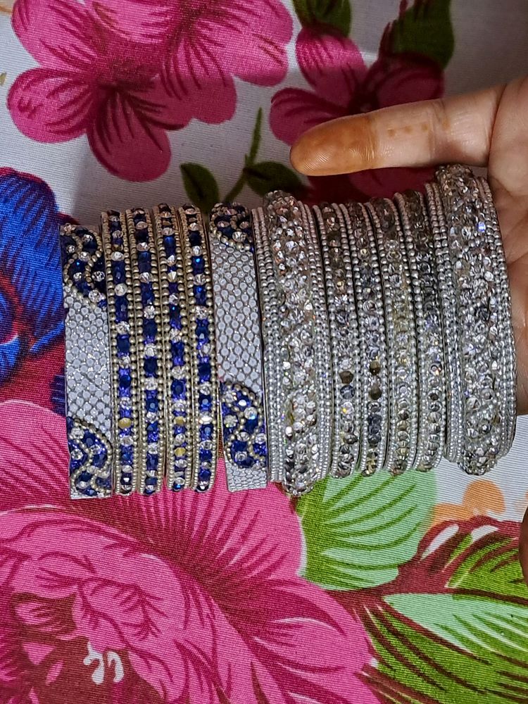 Combo Of 2 Set Of Kada Bangles