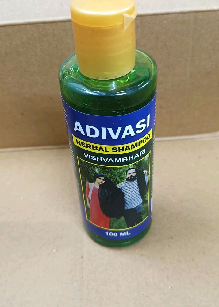 Herbal Adivasi Hair Shampoo Unused New