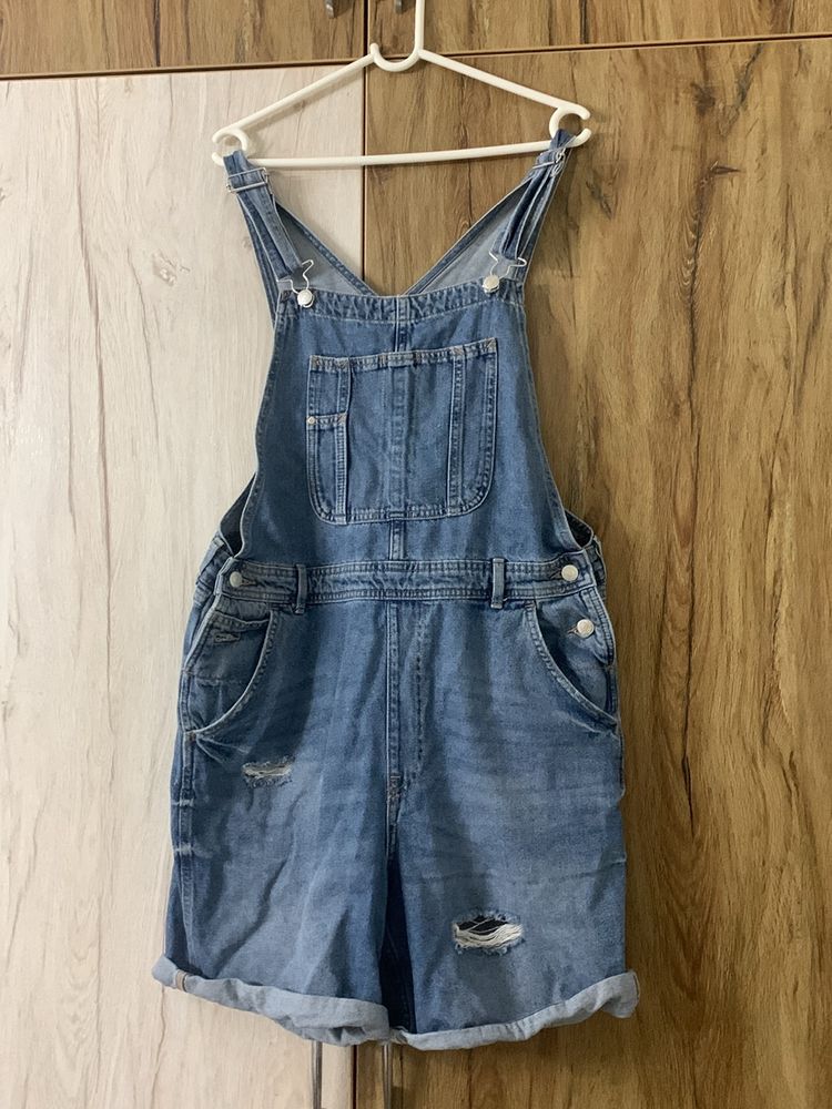 Comfy Denim Jumpsuit