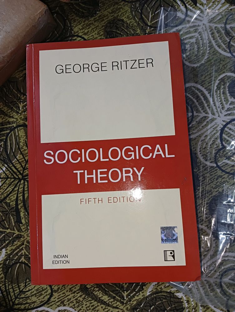 Sociological Theory By George Ritzer Fifth Edition