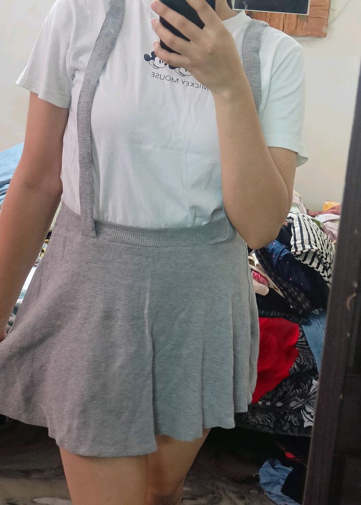 Korean Grey Skirt