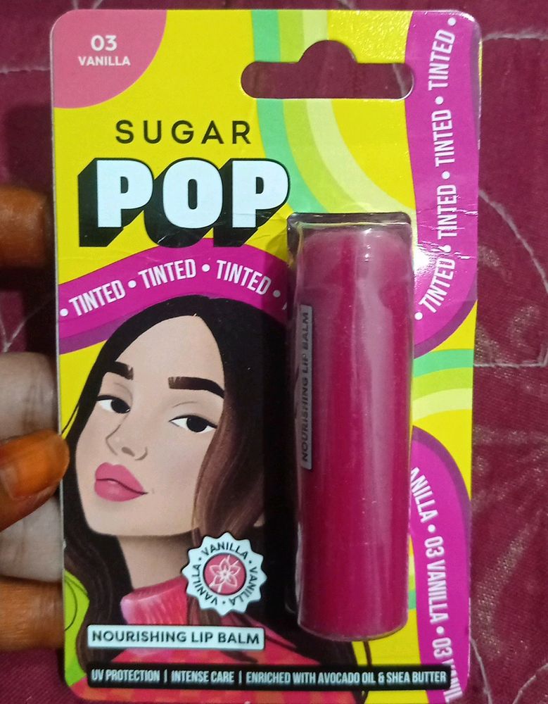 Sugar Pop Vanilla Flavoured Lip Balm