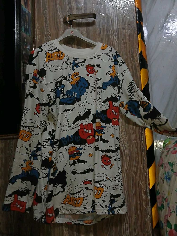 A Tripr Men Shirt With  Colourfull Designs