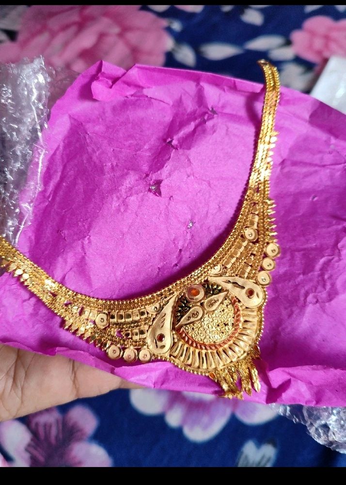 One Gram Gold haar With  Earing