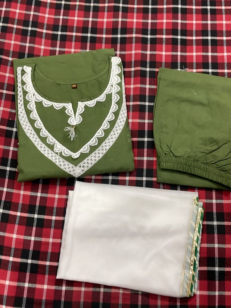 Pakistani Olive Designer( 42 And 46 Avl)