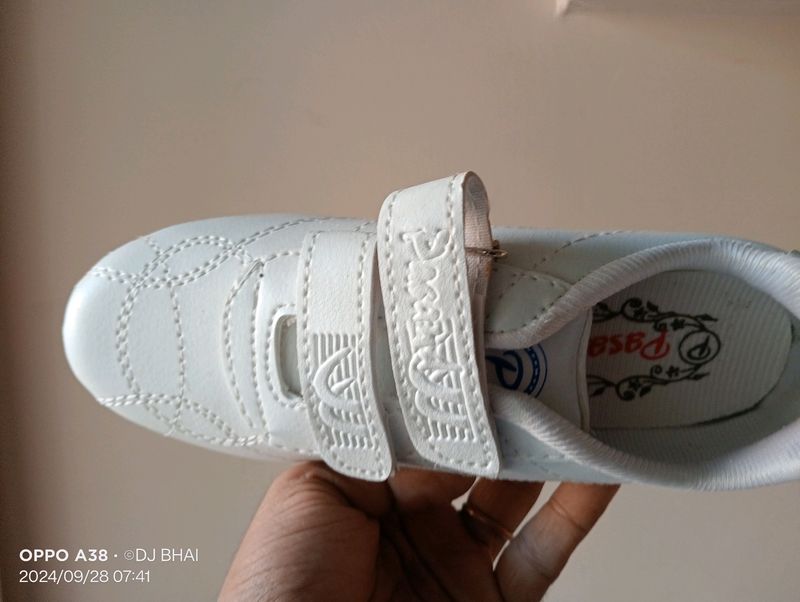 White School Shoes For Kids