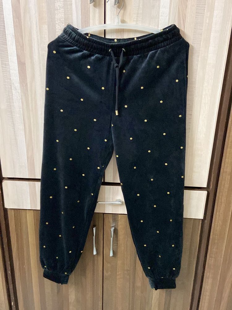 Velvet Track Pants