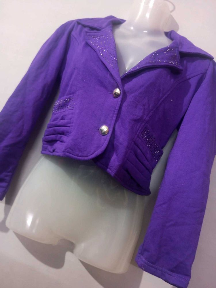 Purple 💙💜 Woolen Jacket