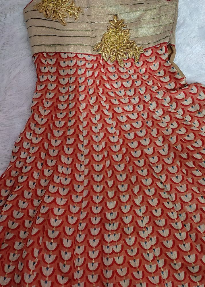 Long Anarkali Dress