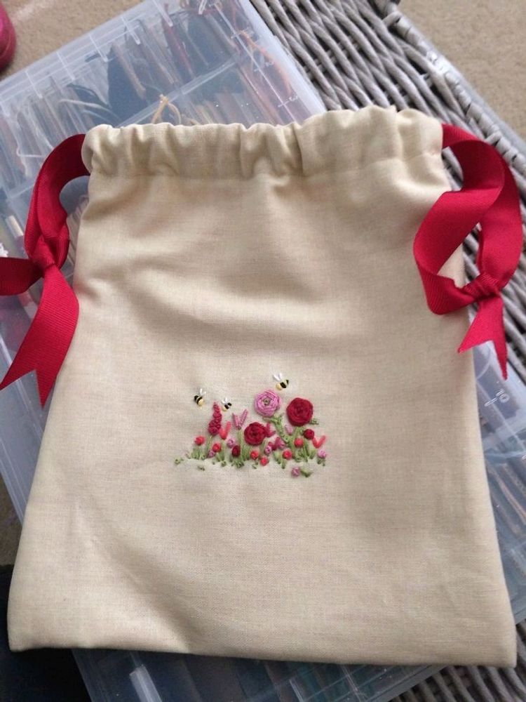 Handmade And Embroidered Pouch