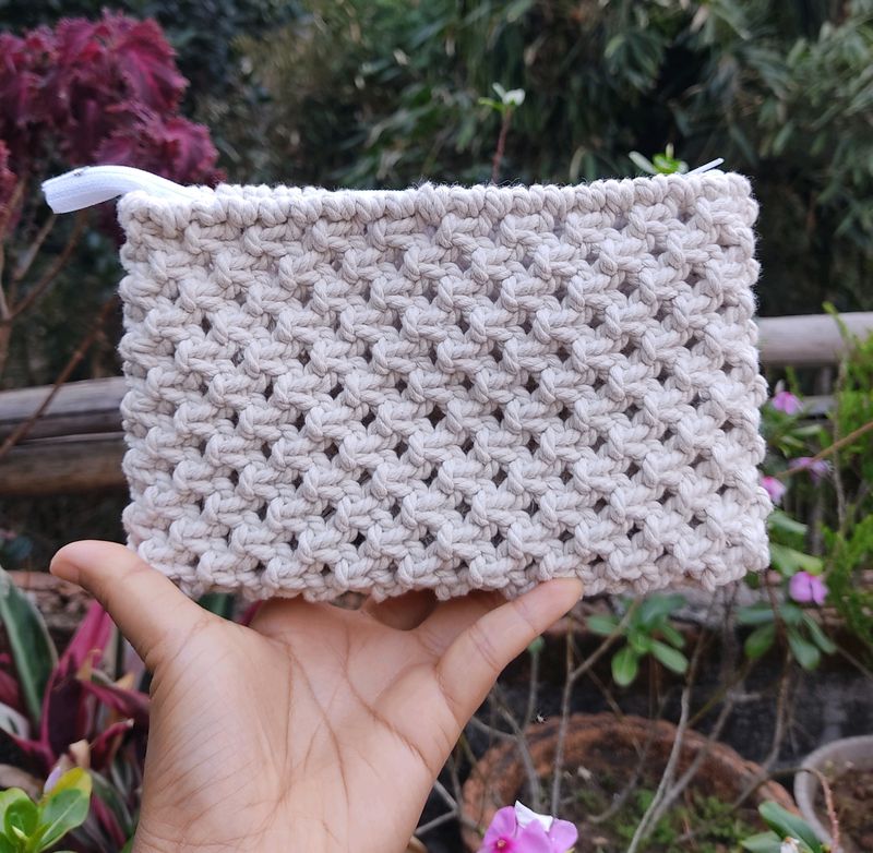 Wallet Or Purse Bag Macrame