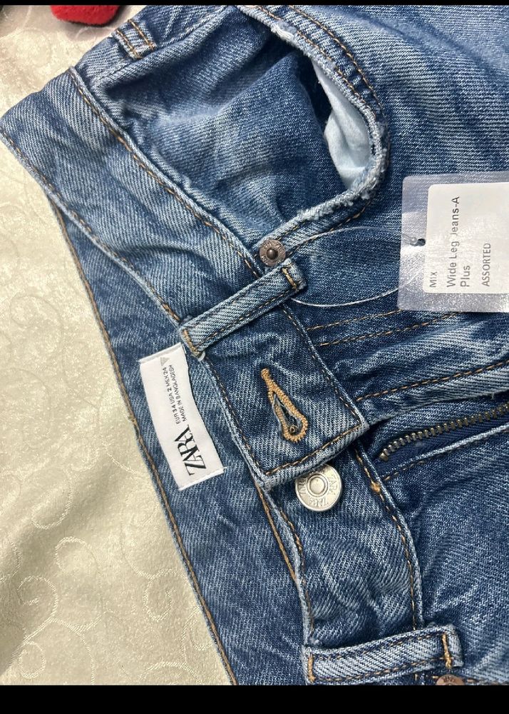 New Zara Jeans With Tag