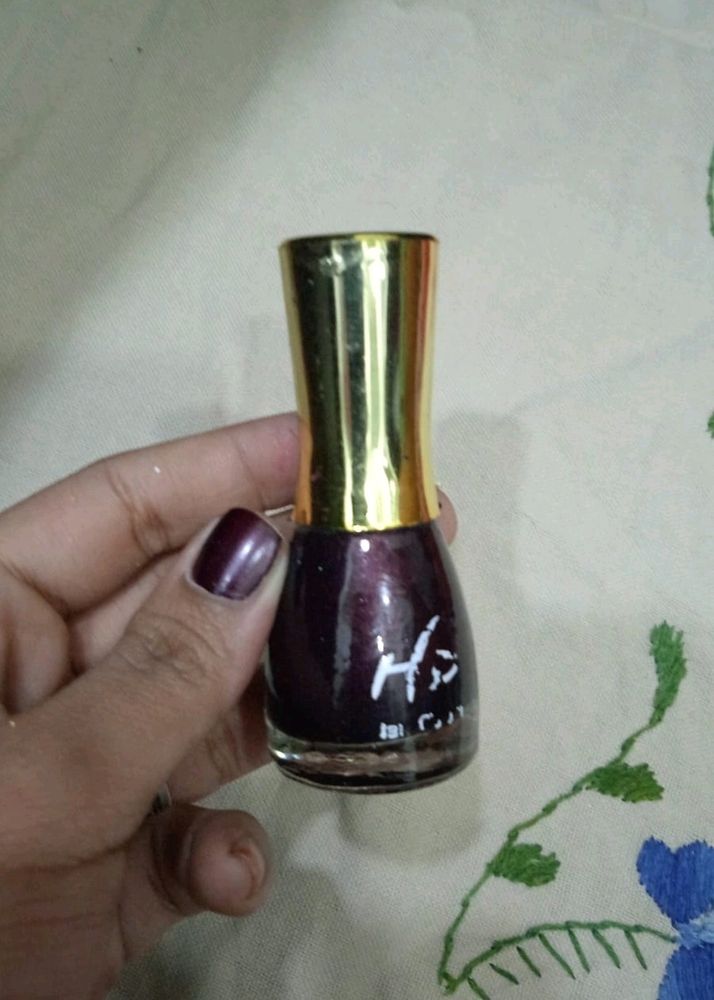 Maroon Nail Polish