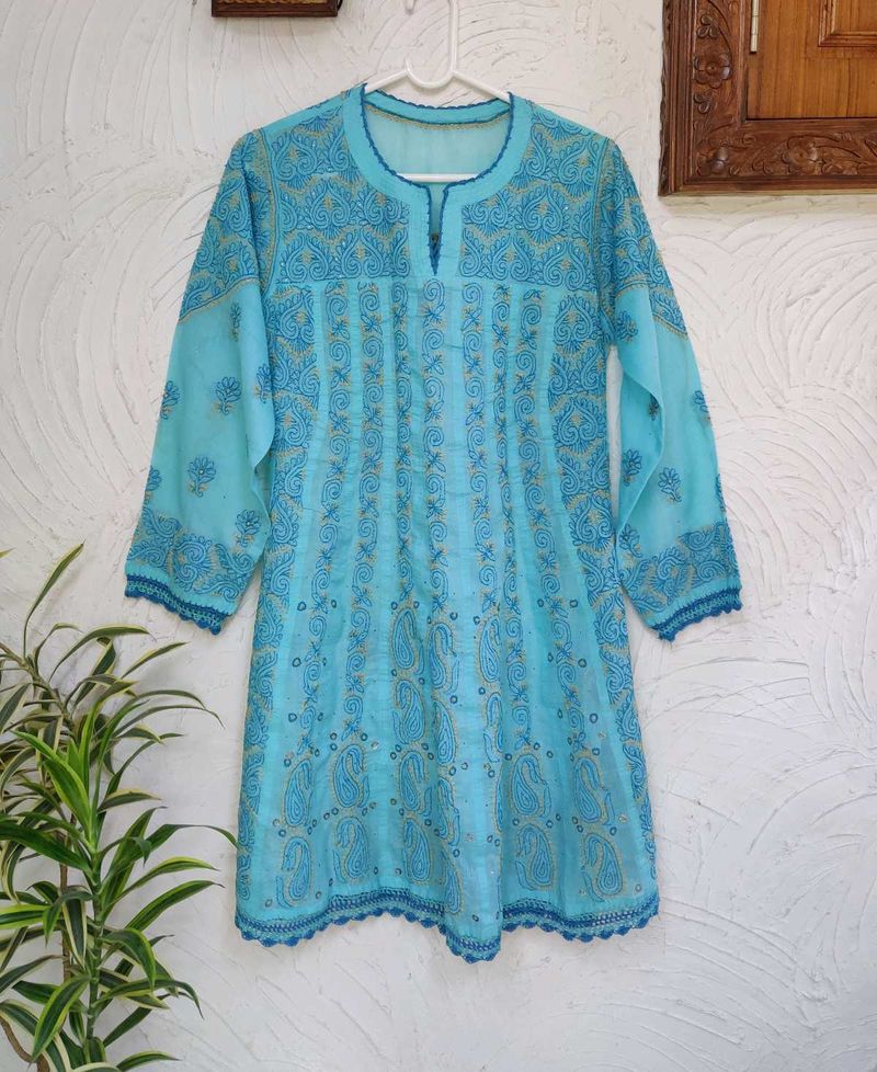 Full Embroidered Beautiful Kurta