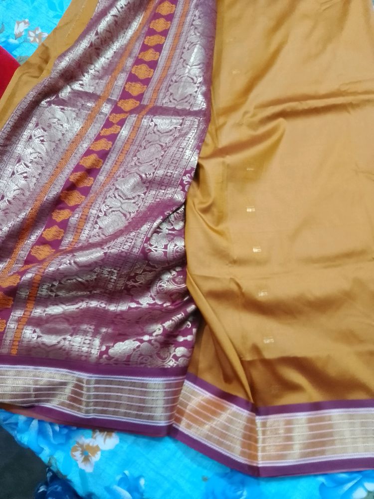 New Saree With Blouse Piece