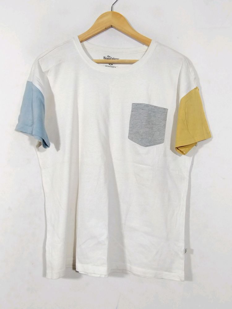 Roadster Multicolour Round Neck T-shirt (Men)