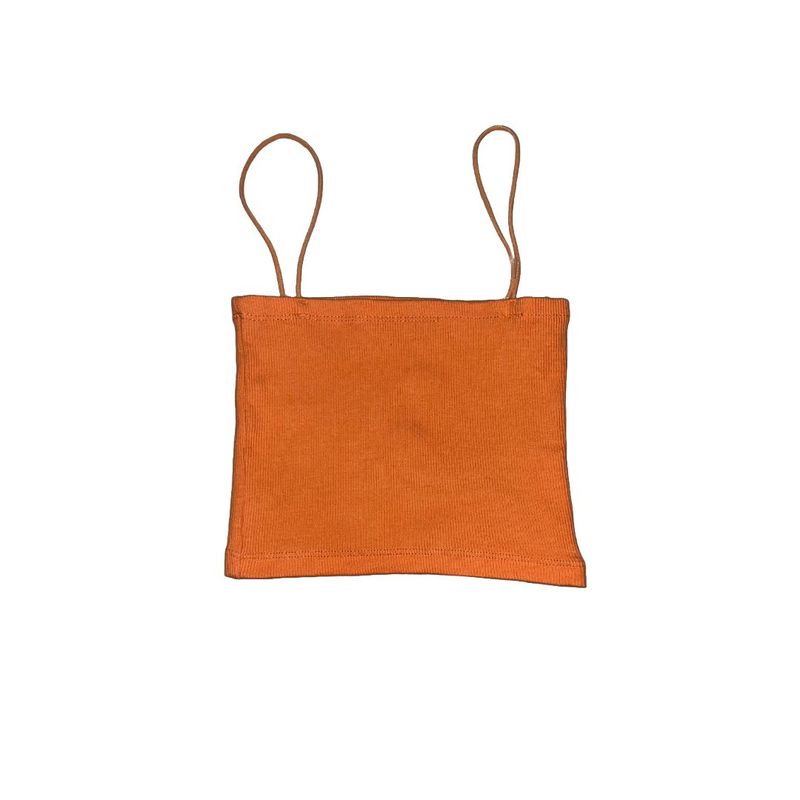 Zara Orange Tube With Straps