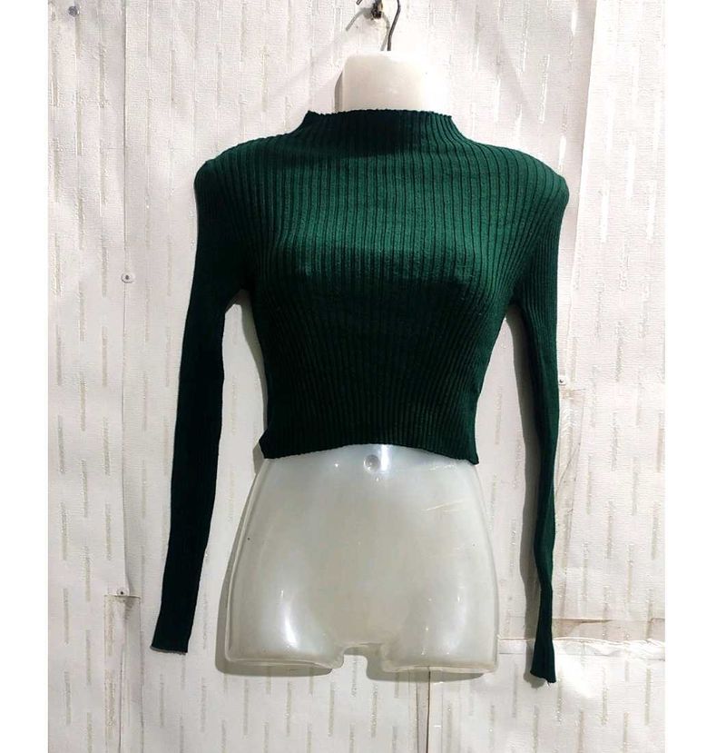 Crop Sweater for Women's