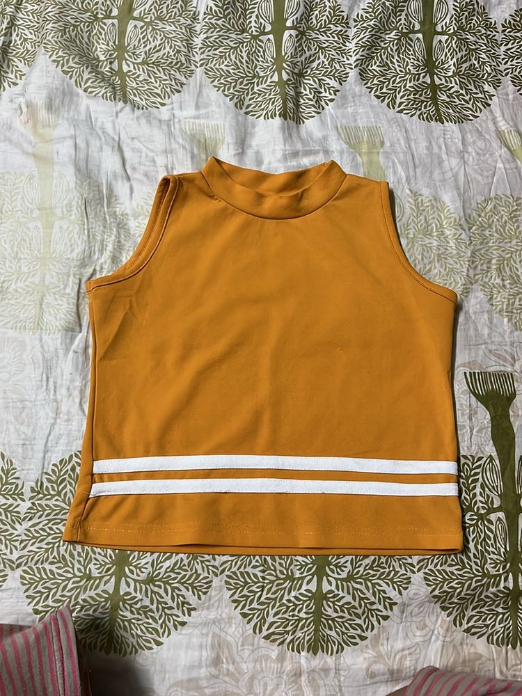 Yellow Tank Top (decluttering)