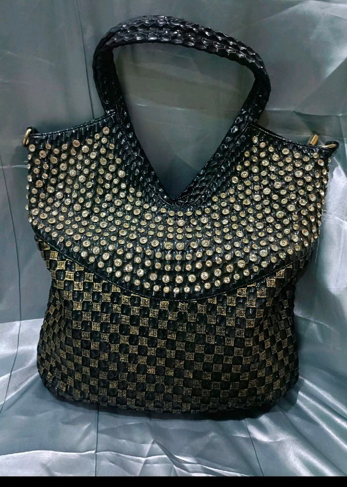 Imported Hand Bags With Diamonds