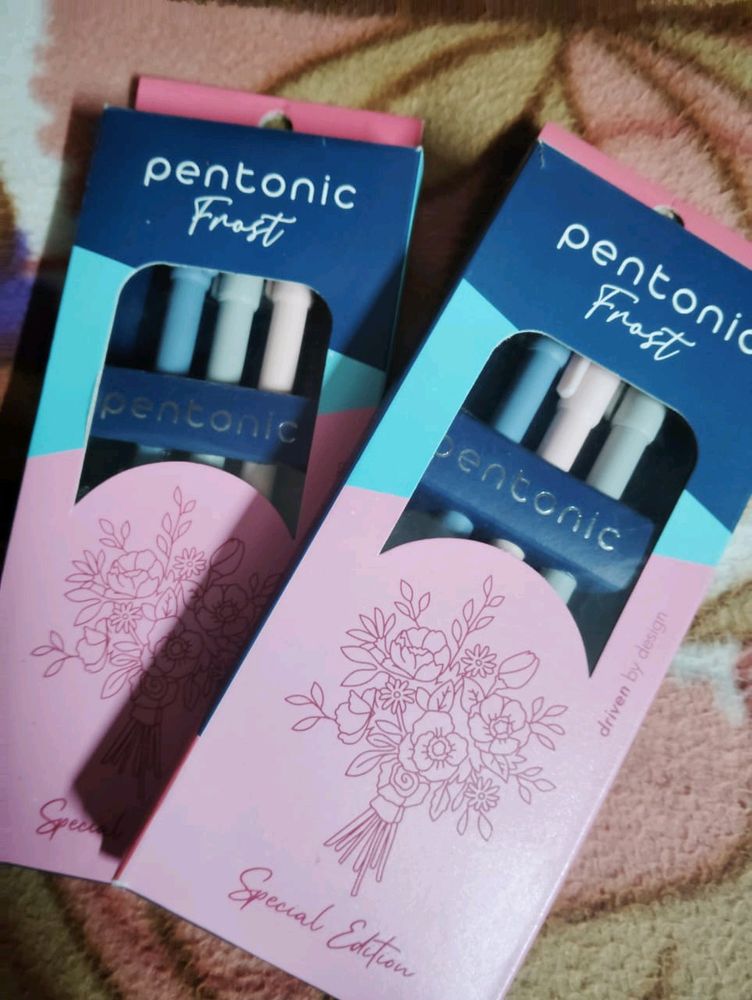 A New Pentonic Cute Degin Pens In 3 Colors