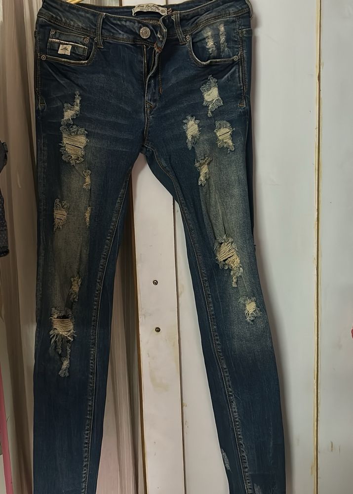 Ripped Denim Skinny