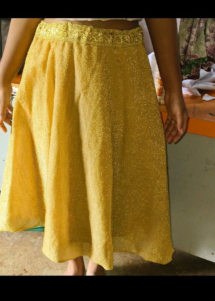 Golden Colour Totally NewSkirt 30₹ Off On Delivery